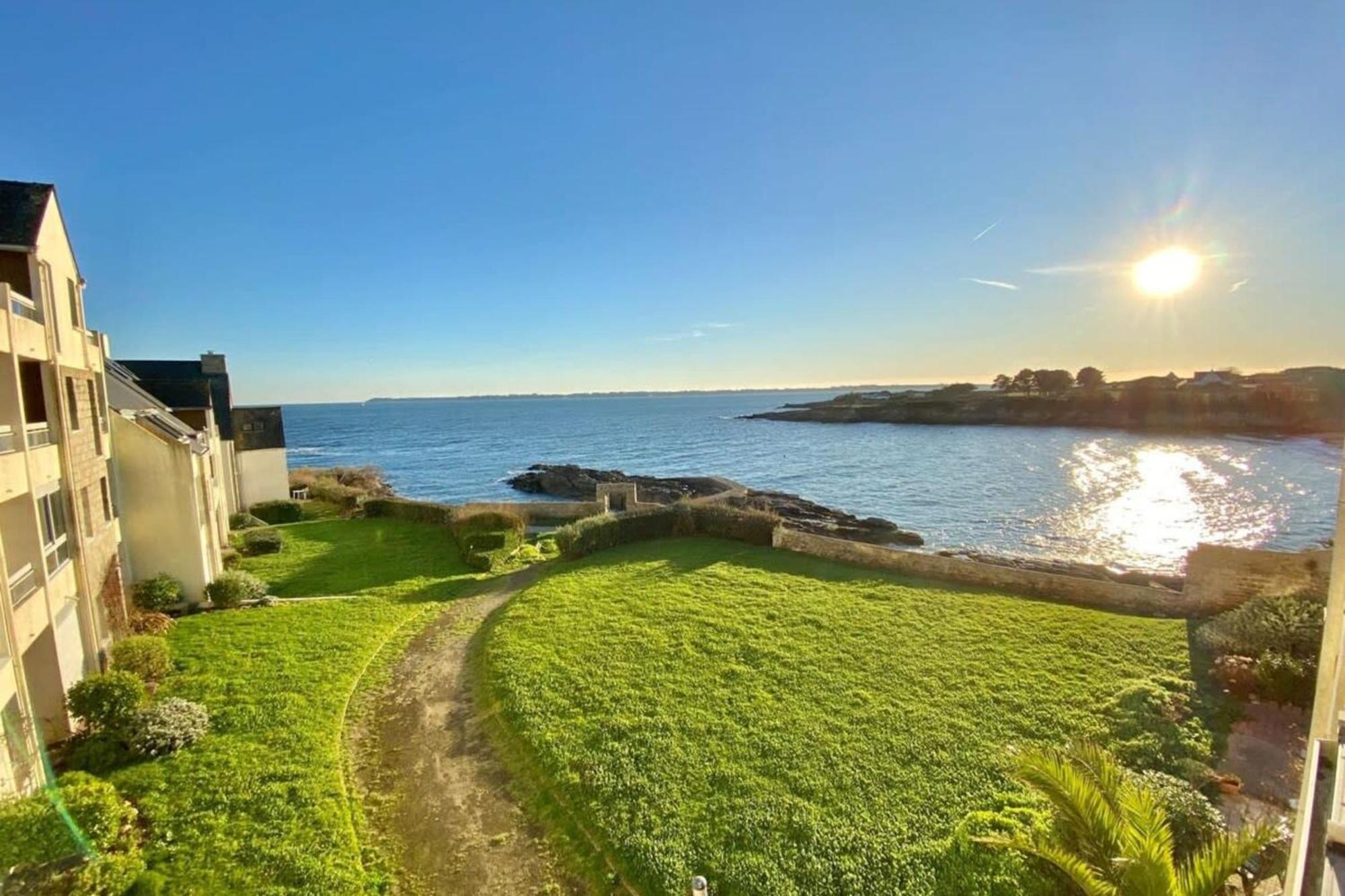 Superbe T3 Cosy Vue Mer 180 Ploemeur Exterior photo
