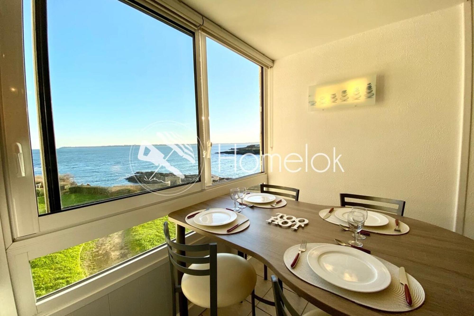 Superbe T3 Cosy Vue Mer 180 Ploemeur Exterior photo