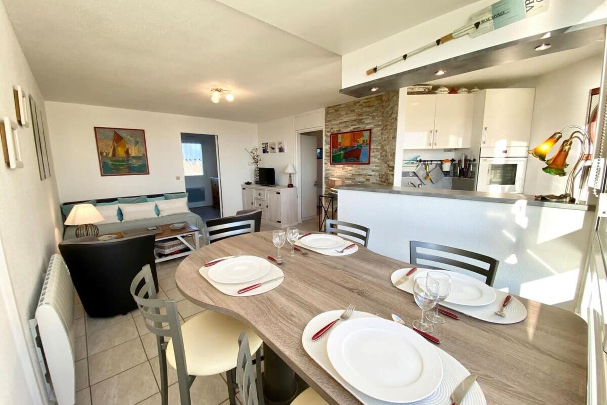 Superbe T3 Cosy Vue Mer 180 Ploemeur Exterior photo